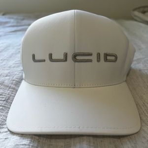 Lucid white flexflt hat m/l new